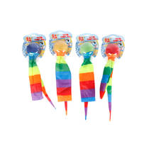 Sun Fun waterwerpbal met regenboogslinger - 95 cm
