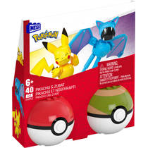 MEGA Construx Pokémon Pikachu en Zubat speelfigurenset productafbeelding 5