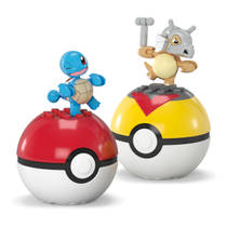 MEGA Construx Pokémon Squirtle en Cubone speelfigurenset productafbeelding 2