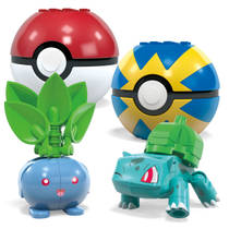 Mega Construx Pokémon grasaanval trainerteam productafbeelding 2