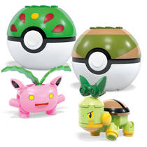Mega Construx Pokémon grasaanval trainerteam productafbeelding 3