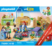 PLAYMOBIL My Life promopack peuterspeelzaal 71649 productafbeelding 2