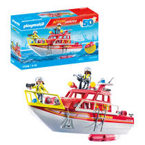 PLAYMOBIL Action Heroes brandweerboot 71598