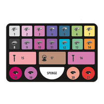 Clementoni Crazy Chic make-up studio productafbeelding 6