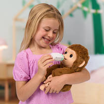 Little Live Pets My baby Monkey Mango interactieve knuffelaap productafbeelding 3