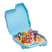 Bluey Play & Go speelkoffer + 8 figuren productafbeelding 3