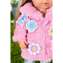 BABY born roze jas kledingset - 43 cm productafbeelding 3