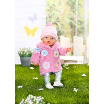 BABY born roze jas kledingset - 43 cm productafbeelding 5