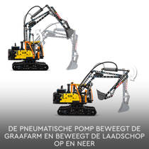 LEGO Technic Volvo FMX truck & EC230 elektrische graafmachine 42175 productafbeelding 8