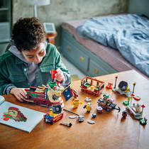 LEGO Super Mario de Bowser exprestrein 71437 productafbeelding 3