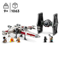 LEGO Star Wars TIE Fighter en X-wing combi 75393 productafbeelding 2