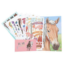 Miss Melody Create Your Horses Blaze stickerboek productafbeelding 2