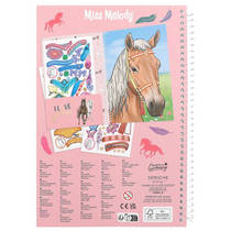 Miss Melody Create Your Horses Blaze stickerboek productafbeelding 4