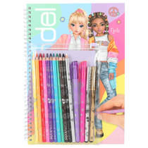 TOPModel kleurboek met kleurpotloden productafbeelding 7