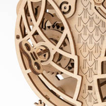 Robotime 3D houten uil klok productafbeelding 4