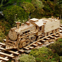 Robotime ROKR 3D houten Prime Steam Express stoomtrein productafbeelding 4