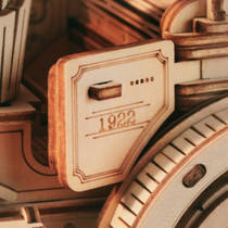 Robotime ROKR 3D houten klassieke auto productafbeelding 6