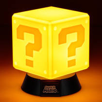 Super Mario vraagtekenblok 3D nachtlamp productafbeelding 3