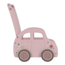 Little Dutch houten loopwagen - roze productafbeelding 3