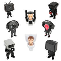 Skibidi Toilet minifiguren mysterie zakje - 6 cm productafbeelding 3