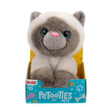 Petooties Whisker Friends knuffel - 10 cm