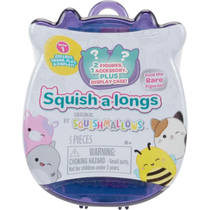 Squishmallows Squish-A-Longs verassingsset diertje met sieraad Main Image - 1