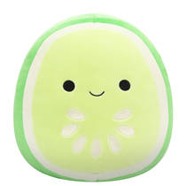 Squishmallows knuffel Carmichael de groene komkommer - 30 cm