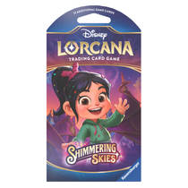 Disney Lorcana TCG Shimmering Skies sleeved booster productafbeelding 3
