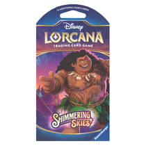 Disney Lorcana TCG Shimmering Skies sleeved booster productafbeelding 2