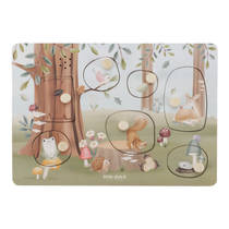 Little Dutch Forest Friends houten geluidenpuzzel - 7 stukjes productafbeelding 4
