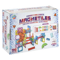 Magnetic Tiles set 96-delig Main Image - 5