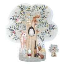 Little Dutch Forest Friends houten XL vloerpuzzel - 37 stukjes productafbeelding 4