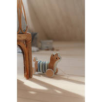 Little Dutch Forest Friends houten trekdier vos productafbeelding 4