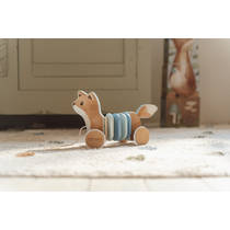 Little Dutch Forest Friends houten trekdier vos productafbeelding 3