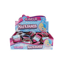 Glamour haarbandjes 4-delig productafbeelding 4