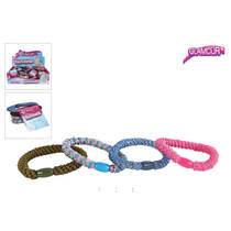 Glamour haarbandjes 4-delig productafbeelding 3