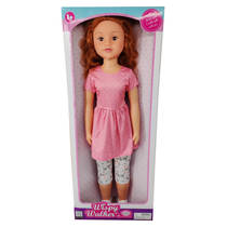 Looppop brunette - 80 cm productafbeelding 2