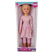 Looppop blond - 80 cm productafbeelding 2