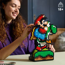 LEGO Super Mario World: Mario en Yoshi 71438 productafbeelding 2
