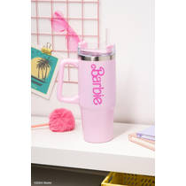 Barbie reisbeker met rietje productafbeelding 3