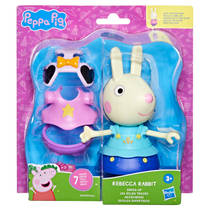 Peppa Pig aankleed feestfiguur - 10 cm productafbeelding 10
