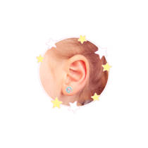 Ylvi sticker oorbellen productafbeelding 4