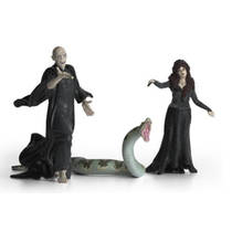 schleich WIZARDING WORLD Heer Voldemort met Nagini en Bellatrix van Detta 42684