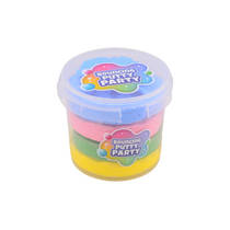 Jumbo regenboog stuiterende putty in emmer - 400 gram