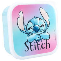 Disney Stitch Fresh Bites 3-in-1 snackbox set productafbeelding 3
