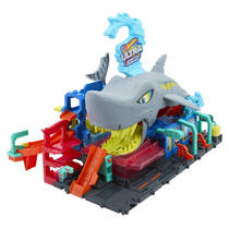 Hot Wheels City Haaienaanval in de autowasserette productafbeelding 2