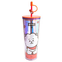 RJ beker met rietje - 800 ml
