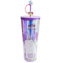 IJsbeer beker met rietje - 800 ml