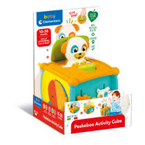 Clementoni kiekeboe activiteitenkubus productafbeelding 2
