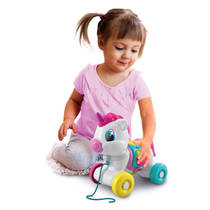Clementoni pull-a-long eenhoorn trekspeeltje productafbeelding 4